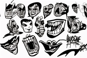 Bruce graffiti tattoo idea