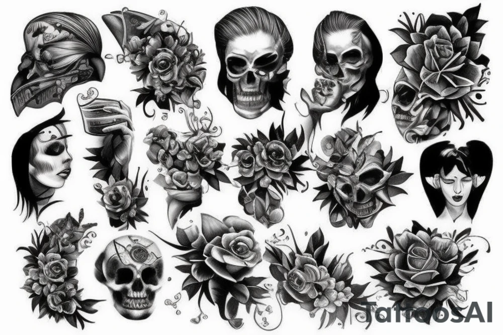 Illusion tattoo idea