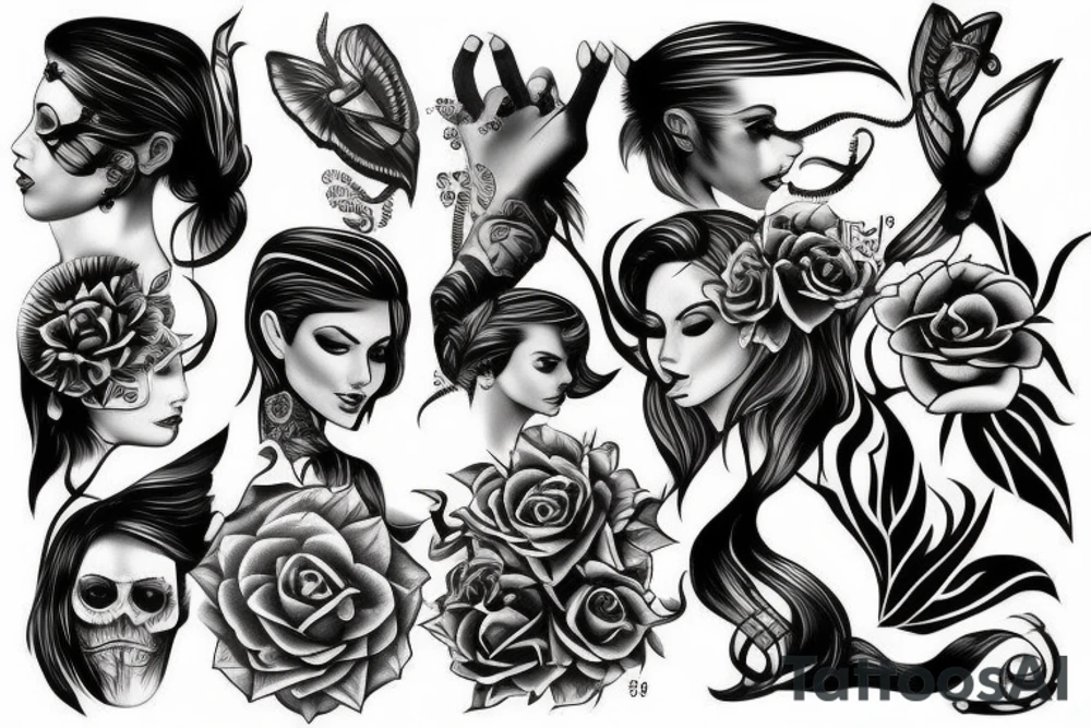 Illusion tattoo idea