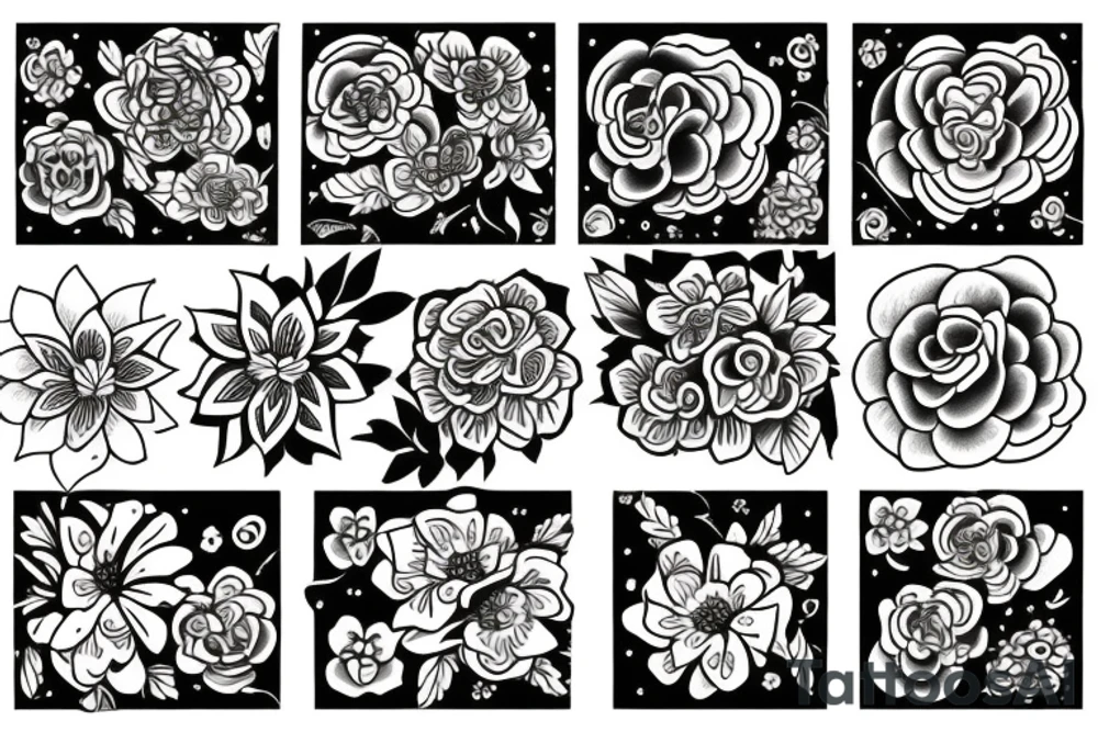 flores tattoo idea