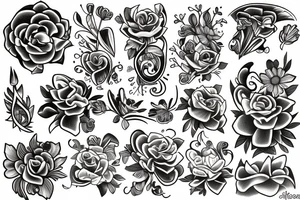 flores tattoo idea