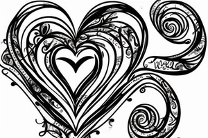 heart tattoo idea