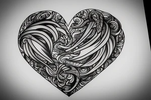 heart tattoo idea