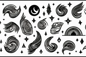northern lights tattoo idea