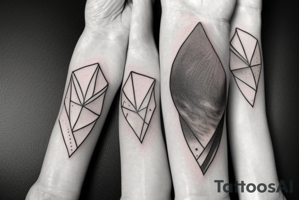 aurora borealis tattoo idea