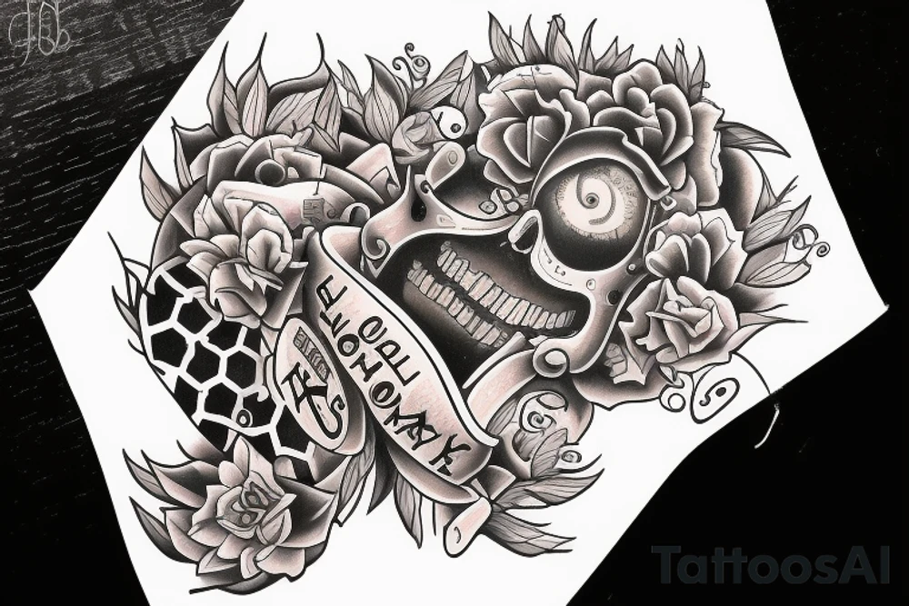 A tattoo that talks about hope,ambition,dreams,having a vision tattoo idea