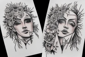 A tattoo that talks about having hope,ambition,dreams,having a vision tattoo idea