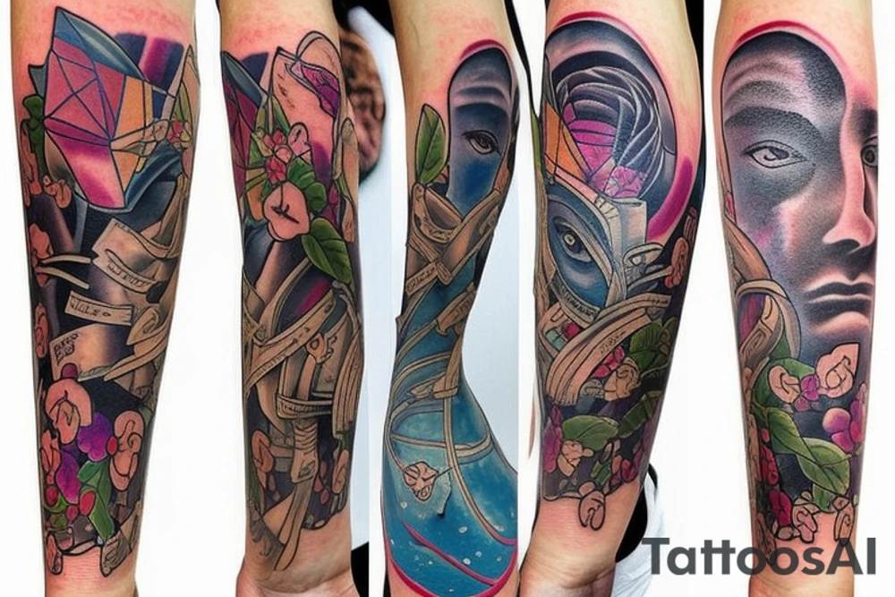 A tattoo that talks about having hope,ambition,dreams,having a vision tattoo idea
