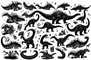 Photo camera
viking mythology
dinosaur
music tattoo idea