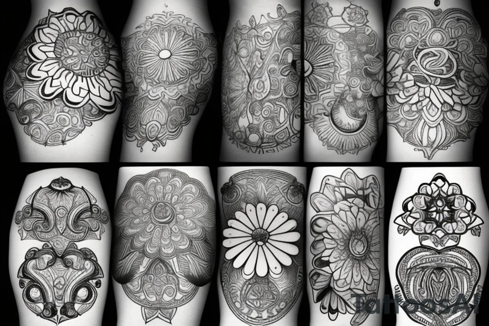 marigold tattoo idea