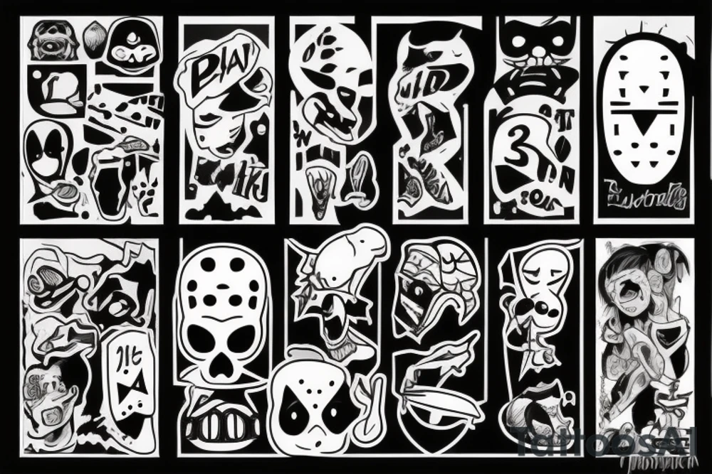 friday the 13th tattoo idea