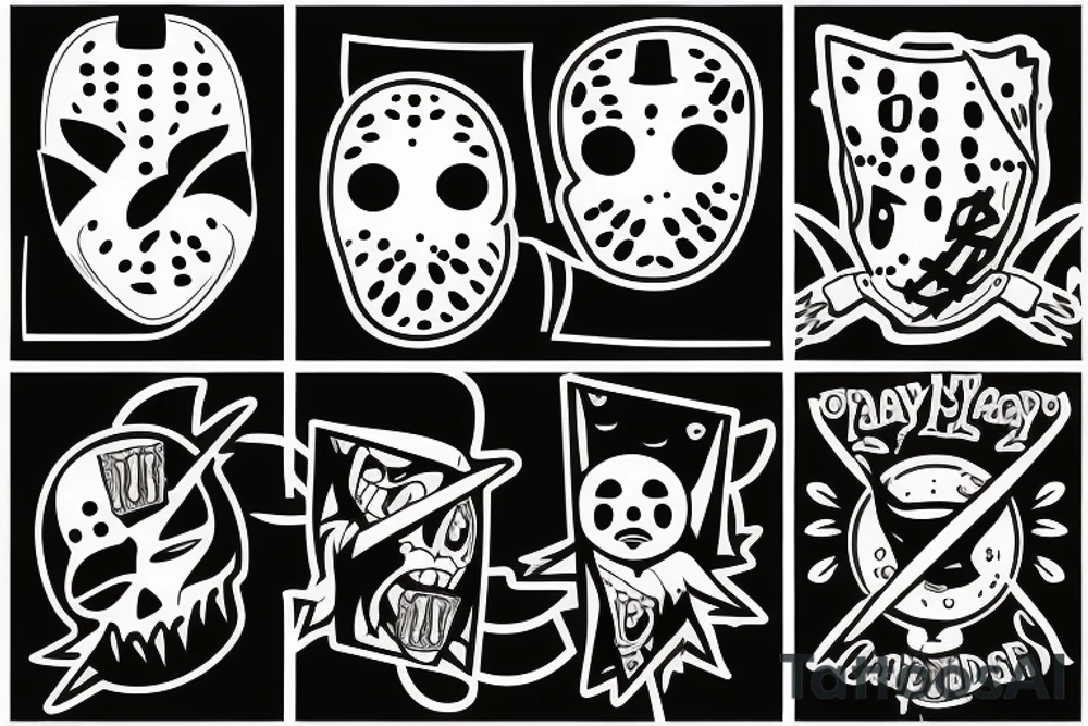 friday the 13th tattoo idea