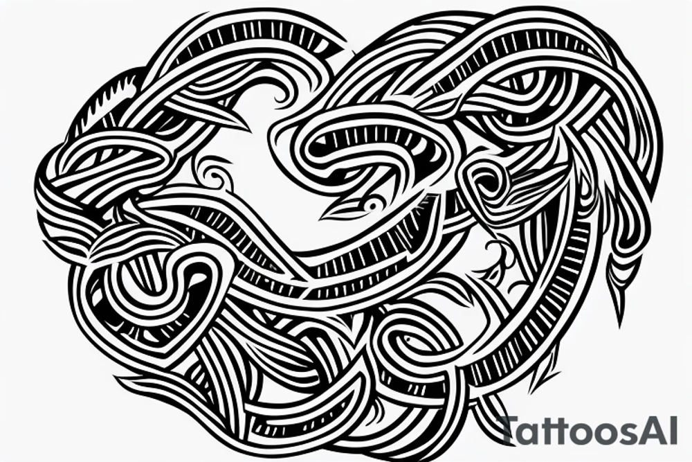 Generate a tatto with this letters ab imo pectore, in fin line tattoo idea