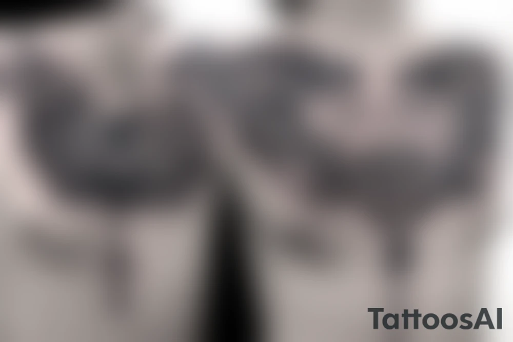 My tatto is just letters "ab imo pectore", simple and clean lettering tattoo idea