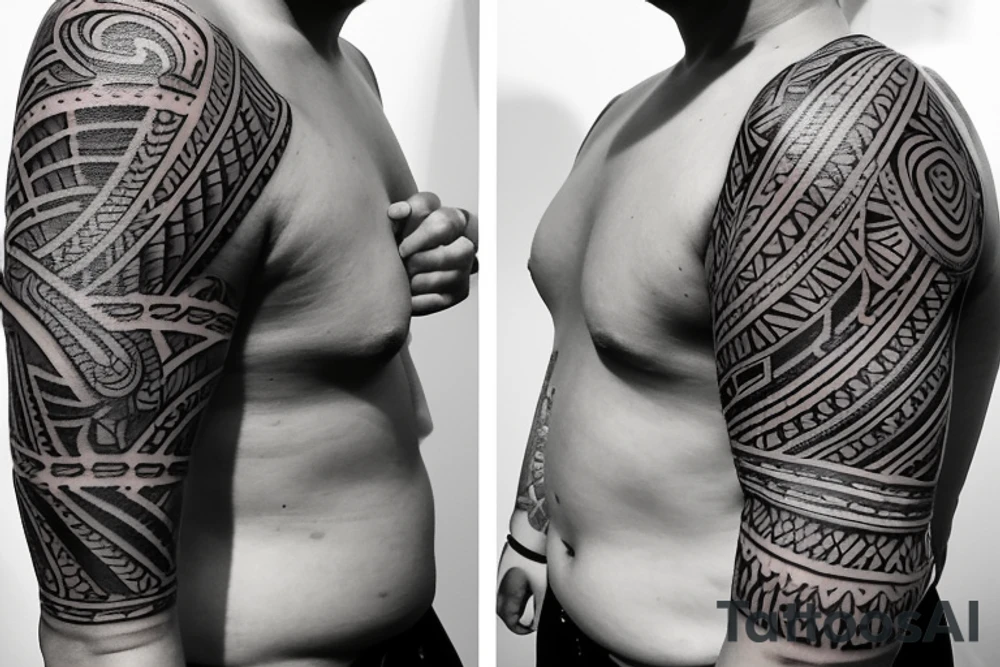 Tattoo full sleeve + shoulder. Excisting of the following subjects:
- Amsterdam / Ajax Amsterdam
- Football in general
- Diving / manta rays / whale sharks
- The mystery of life
- Good relationship with friends and family
- Deceased Grandfather. 16 mei 2016. Known for his wisdom, love, and smoking cigars. tattoo idea