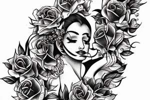 feminine phoeneix tattoo for women tattoo idea