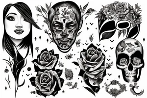 A person succeeding off the support from family tattoo idea