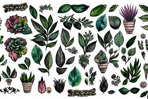 A plant called Antonia tattoo idea