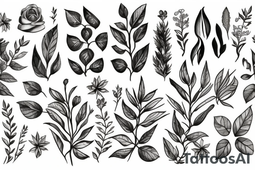 A plant called Antonia tattoo idea