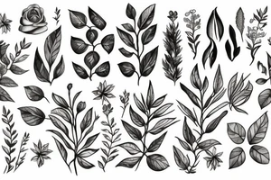 A plant called Antonia tattoo idea
