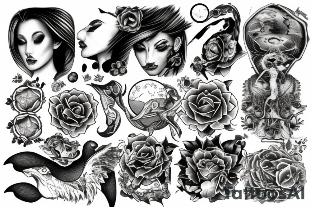 13 moons tattoo idea