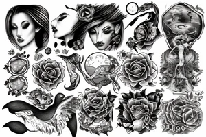 13 moons tattoo idea