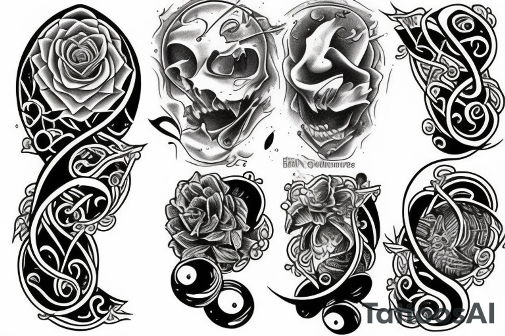13 moons tattoo idea