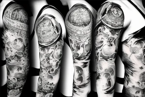13 moons tattoo idea