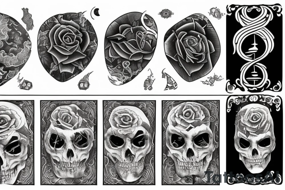 House of 13 moons tattoo idea