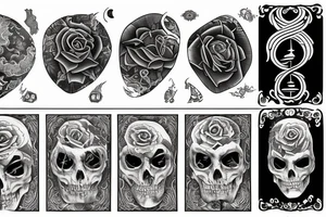 House of 13 moons tattoo idea