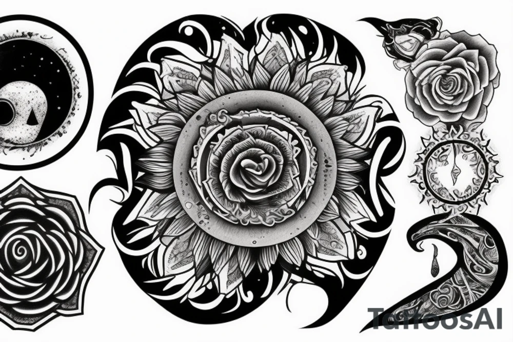House of 13 moons tattoo idea