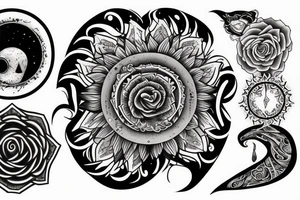 House of 13 moons tattoo idea
