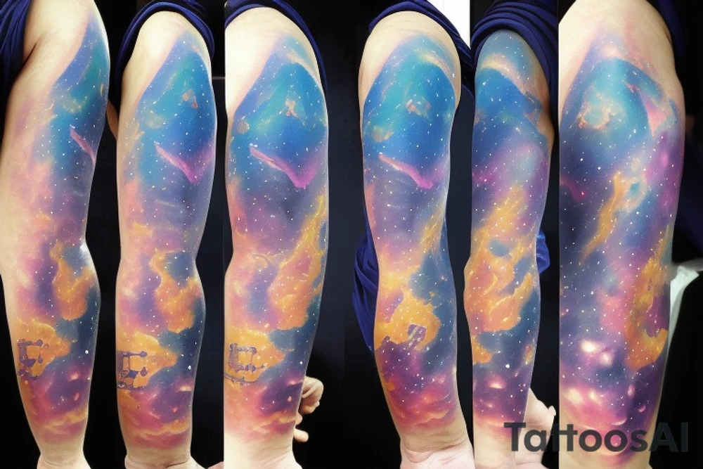 space, nebula, spacecraft, alien, nasa tattoo idea