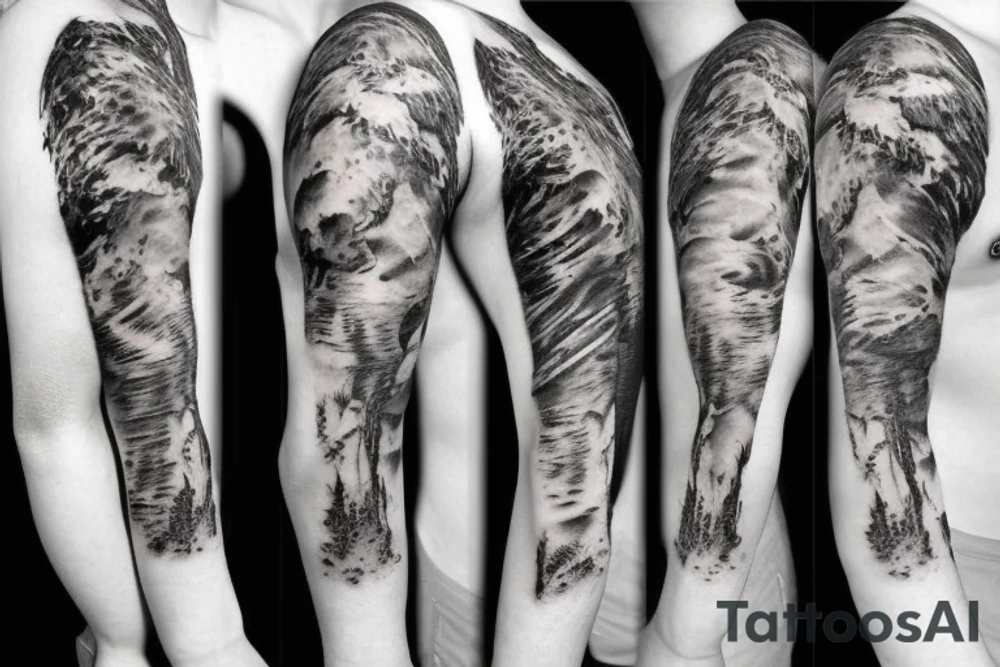 Pillars of creation tattoo idea