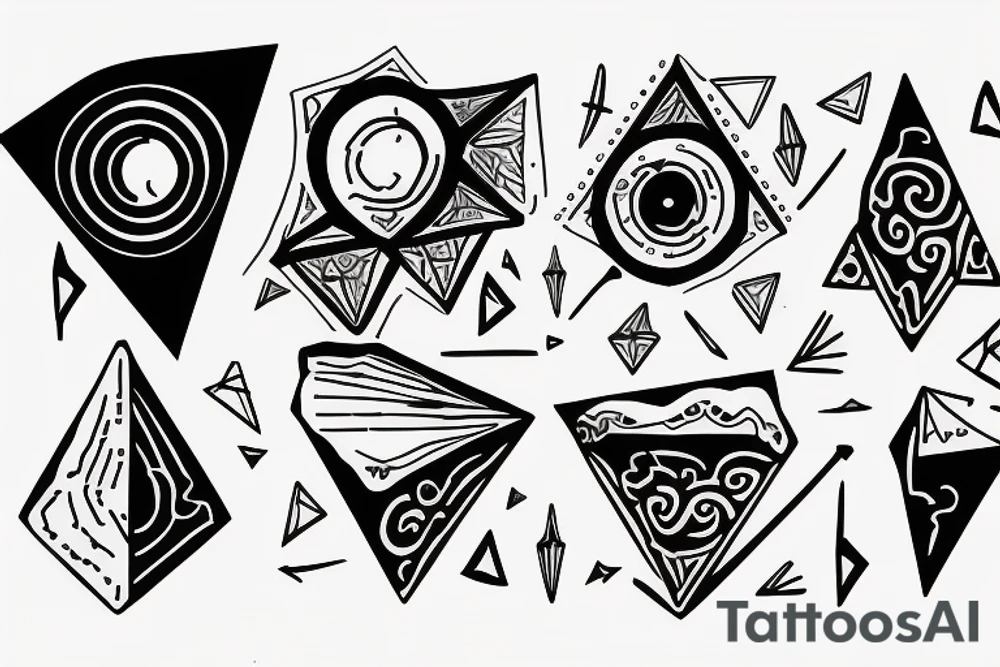 Triangle 2.5in x 2.5in
Solar Eclipse tattoo idea Triangle 2.5in x 2.5in
Solar Eclipse tattoo idea