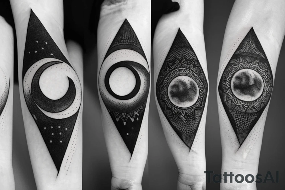 Perfect Triangle 2.5in x 2.5in
Solar Eclipse tattoo idea Perfect Triangle 2.5in x 2.5in
Solar Eclipse tattoo idea