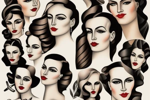 great woman tattoo idea