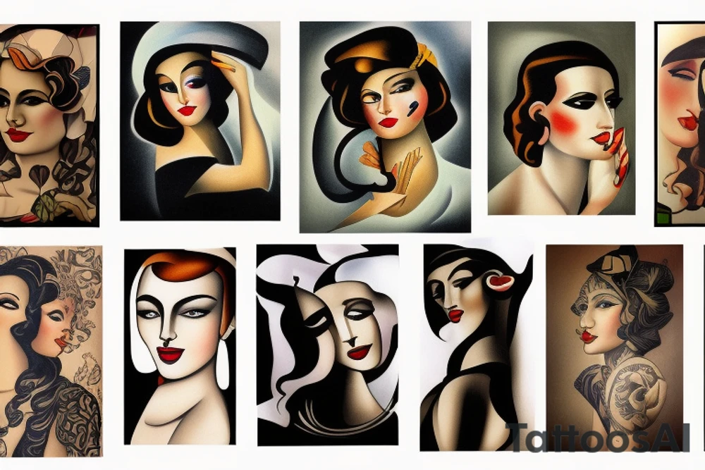 great woman tattoo idea