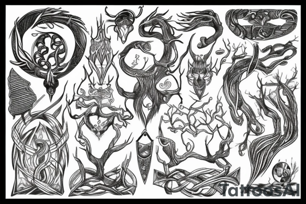 yggdrasil tattoo idea