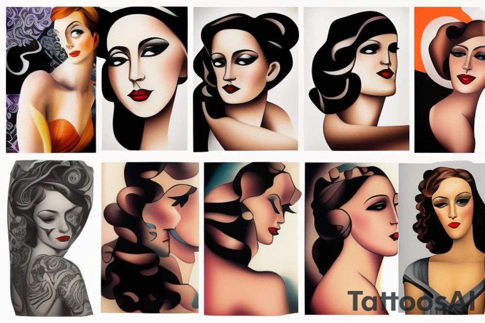 great woman tattoo idea