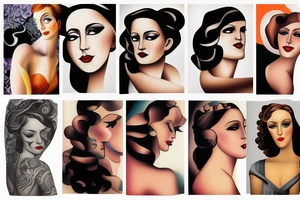 great woman tattoo idea