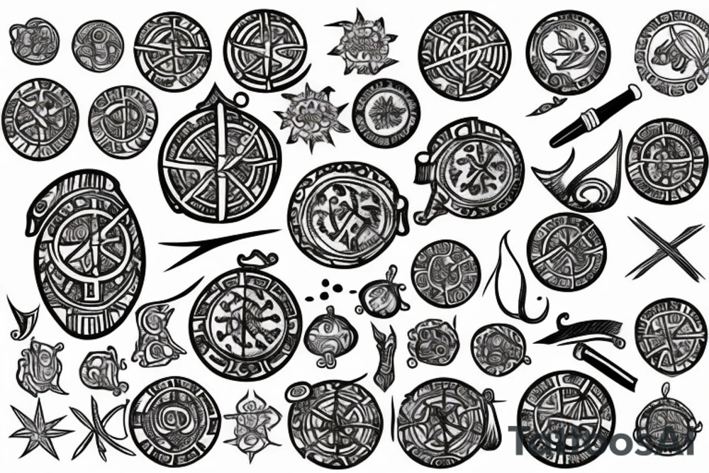 vegvisir tattoo idea