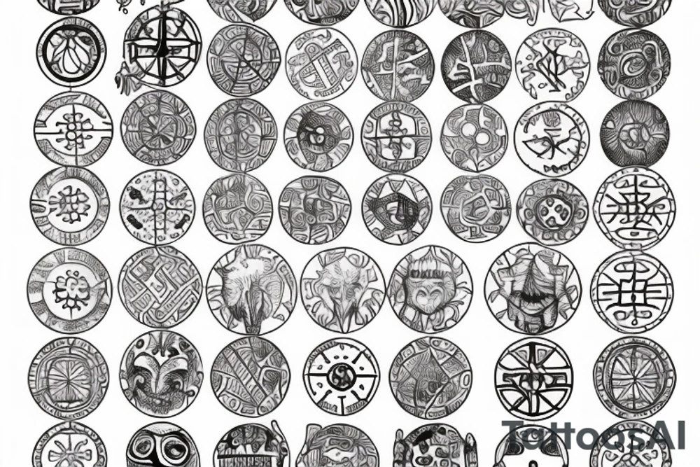 vegvisir tattoo idea