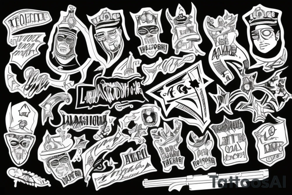 Law enforcement tattoo idea