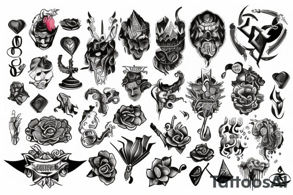 God of luck tattoo idea