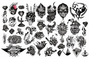 God of luck tattoo idea