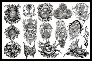 Yggdrasil tattoo idea