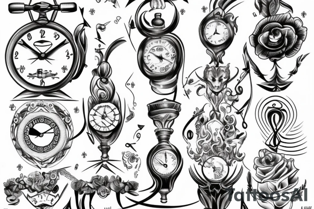 Balancing time god important tattoo idea