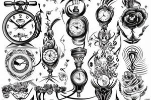 Balancing time god important tattoo idea