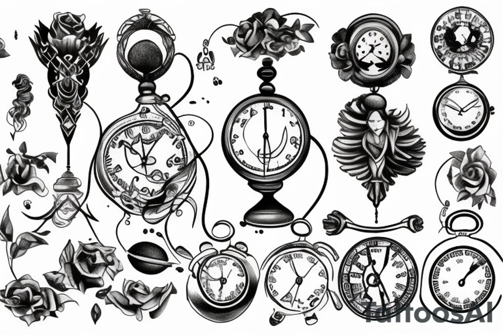 Balancing time god important tattoo idea